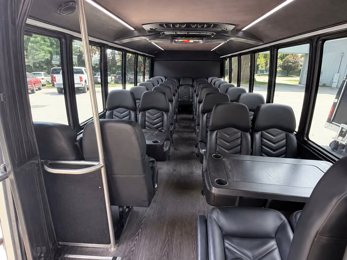 20 passenger minibus interior