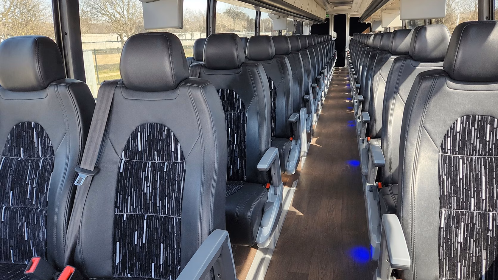 carlsbad charter bus interior