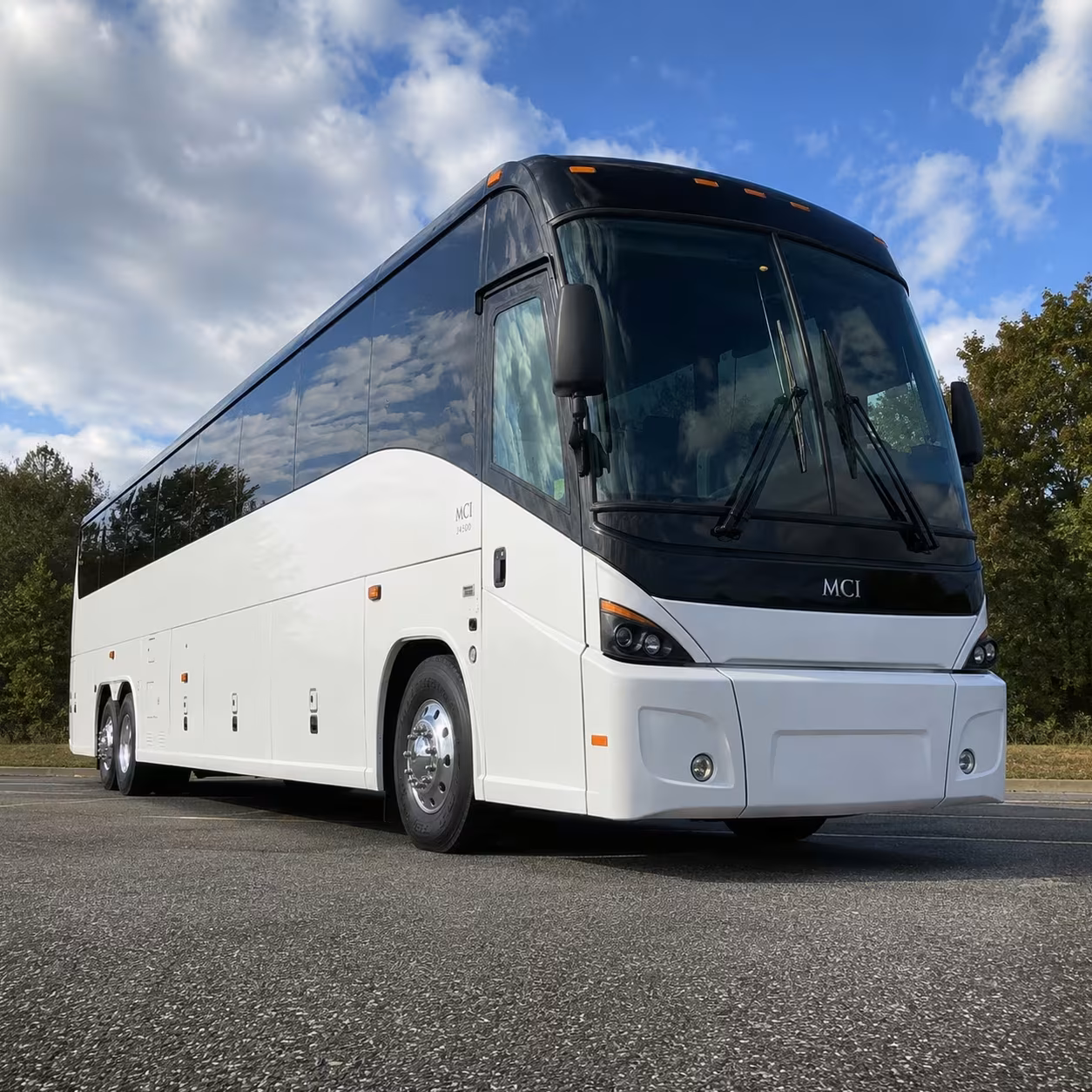 carlsbad charter bus rental exterior