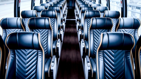 carlsbad 55 passenger charter bus inside